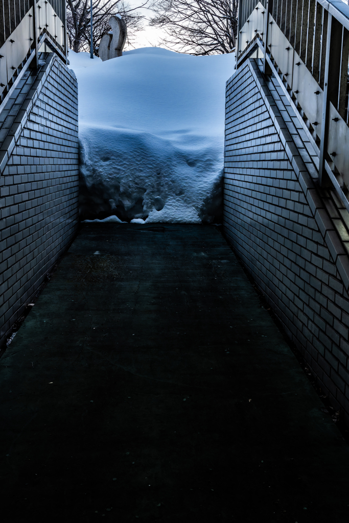 花園グリーンロード内地下道