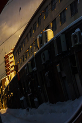 カーブミラーです