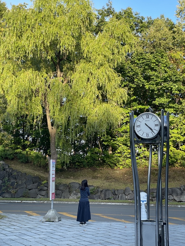 札幌芸術の森、帰ります