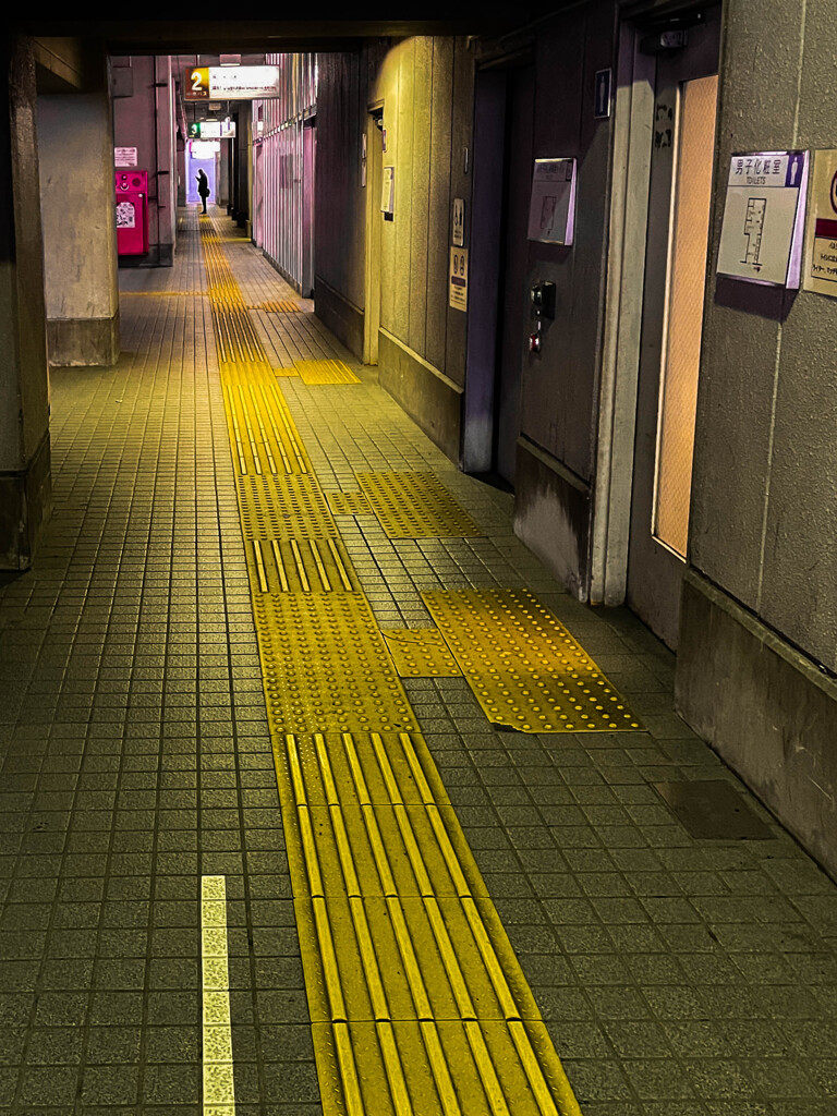 バスターミナルで