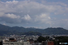 富士山（10月4日・午前）見えない。