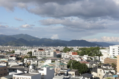 10月10日の富士山は見えなかった。