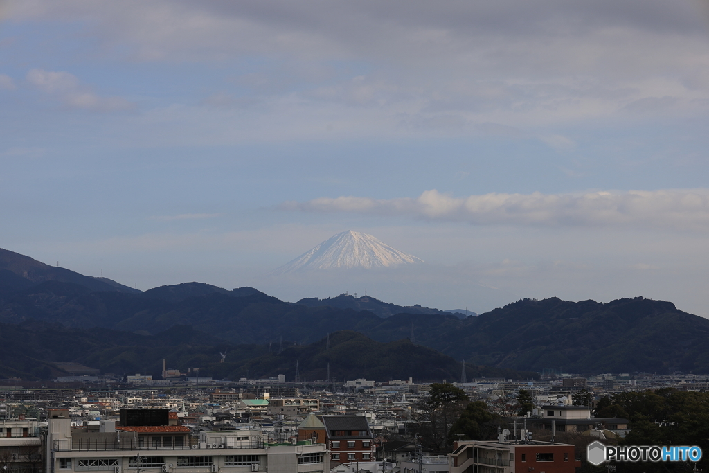 1月25日の富士山