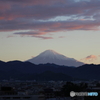 10月23日の富士山（夜明け前）