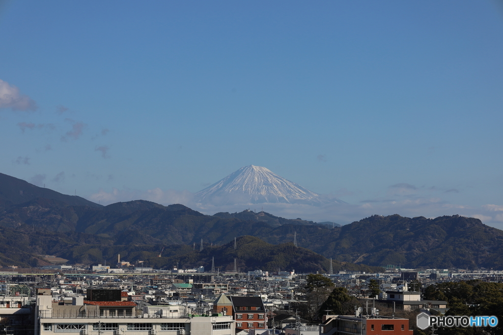 1月22日の富士山