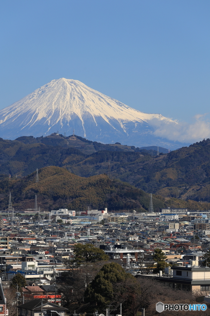 2023年2月11の富士山
