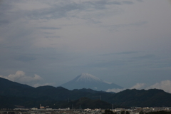 10月27日の富士山（夕暮れ）