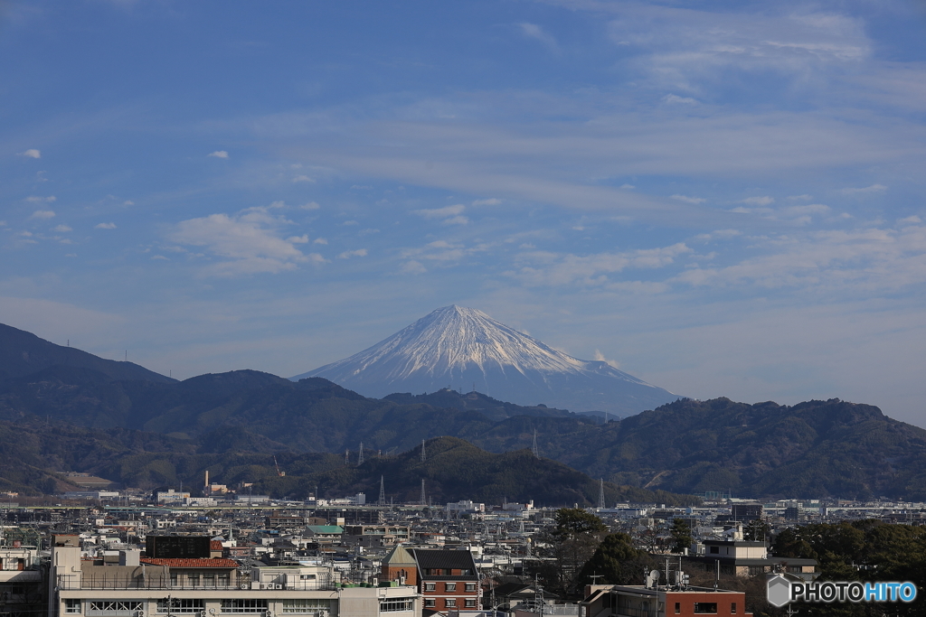 1月17日の富士山