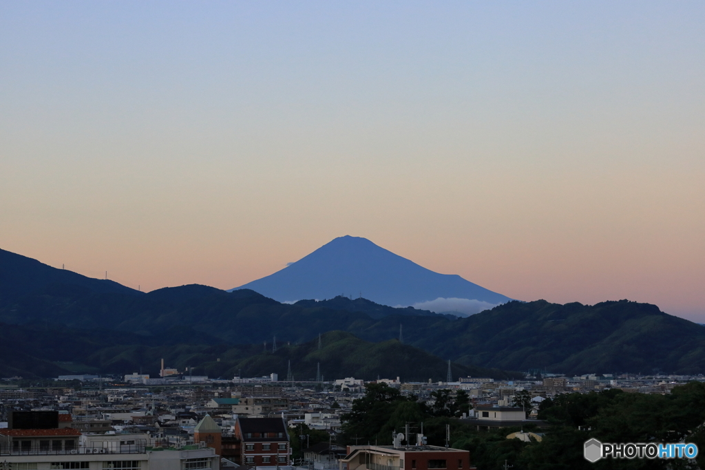 8月18日の富士山