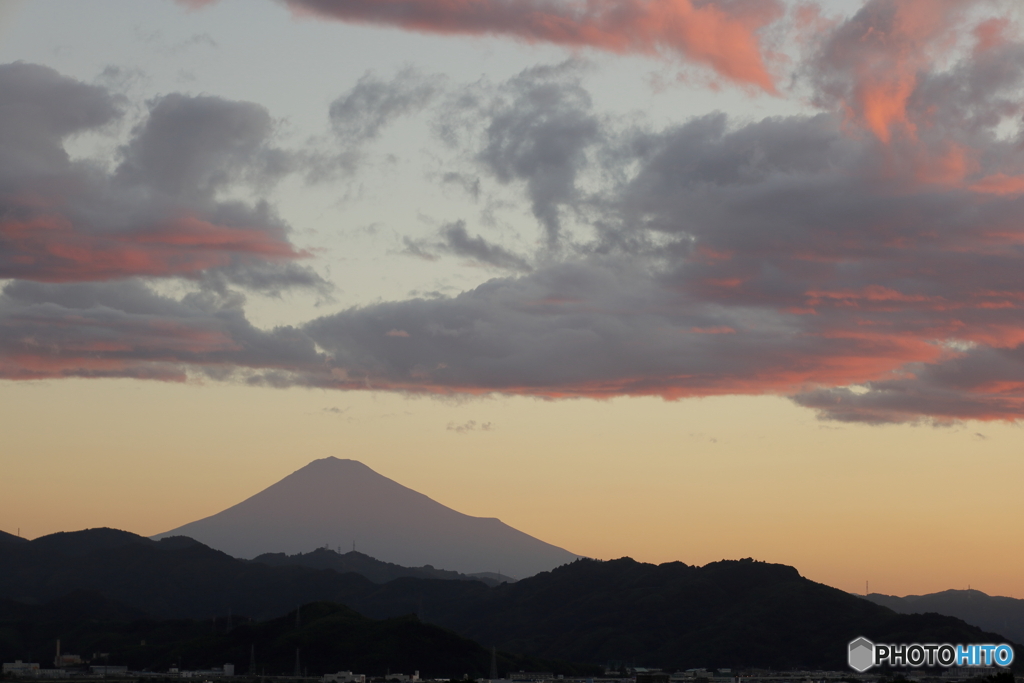 今朝の富士山（10月2日）