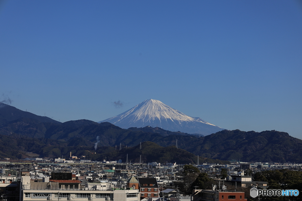 １月７日の富士山
