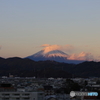 12月27日の富士山（夕景）