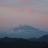 11月07日の富士山（夕方）