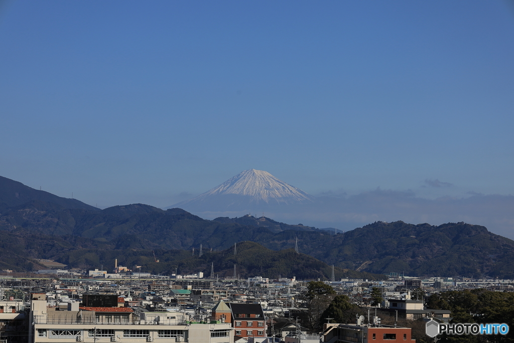 １月１０日の富士山