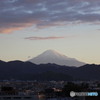 10月23日の富士山（夜明）