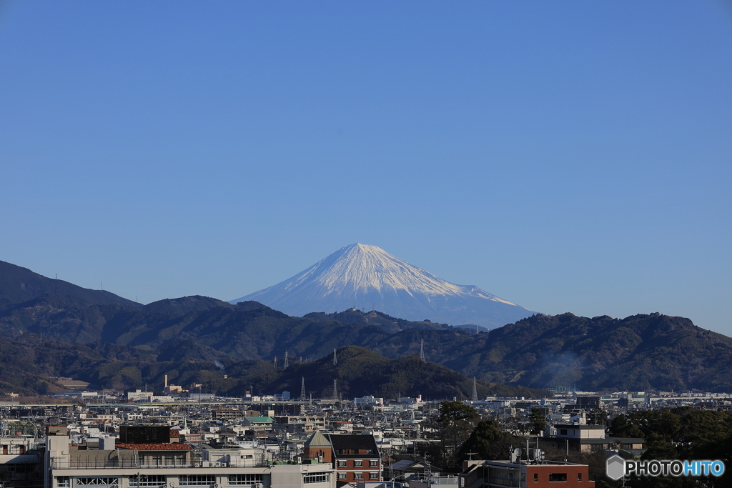 １月９日の富士山