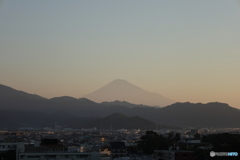 今朝の富士山（9月29日）