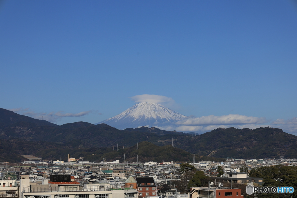 １月２日の富士山