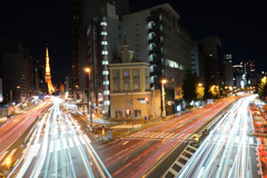 札の辻歩道橋