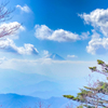 三頭山山頂　富士山