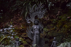 等々力渓谷にて