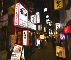 酒場通り。