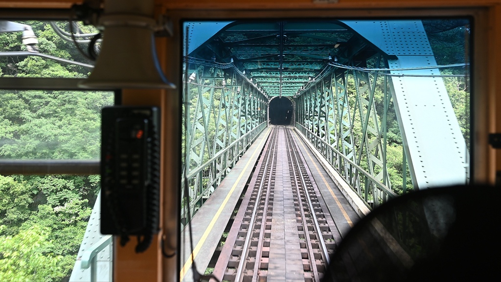 箱根登山鉄道　早川橋梁。