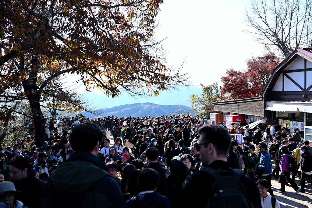 高尾山インバウンド①