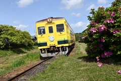 いすみ鉄道　上総中川駅にて。⑰