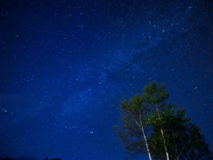 星空（八ヶ岳山麓）。