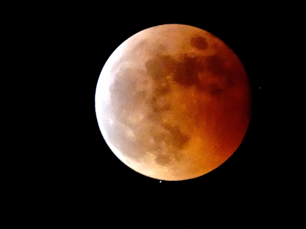 皆既月食と天王星①。