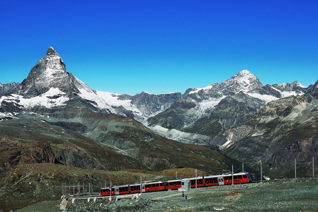 スイス鉄道。