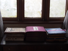 窓辺で読書