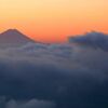 雲海高ボッチ富士山