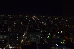 札幌市の夜景