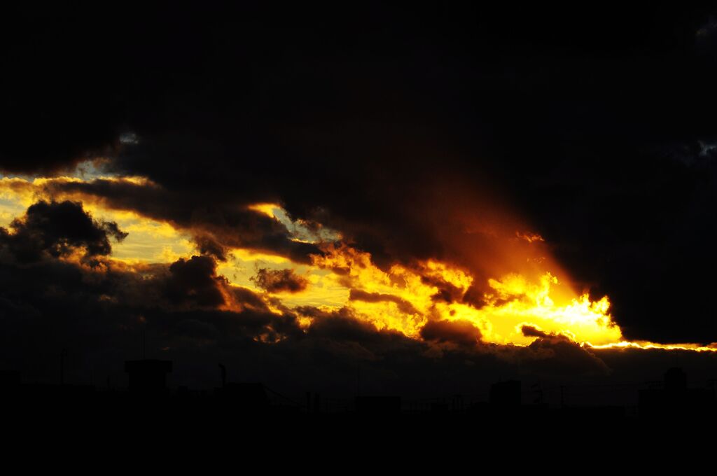 夕陽