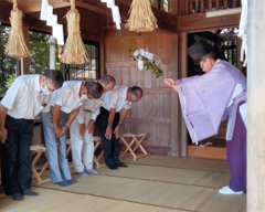 第17回伍和の里フォトコンテスト銅賞　『祭事 風祭の風景』