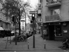 ハンブルクの街角