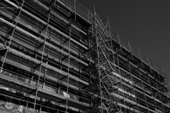 工事中の建物