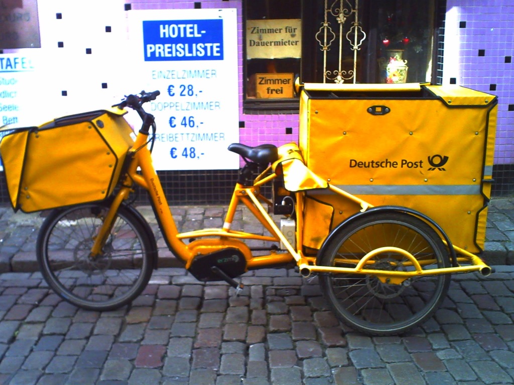 働く自転車
