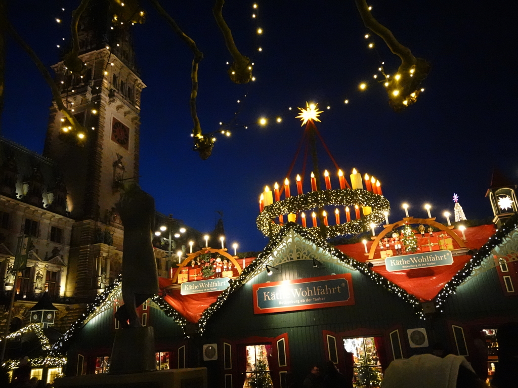 ハンブルクのクリスマスマーケット 2024