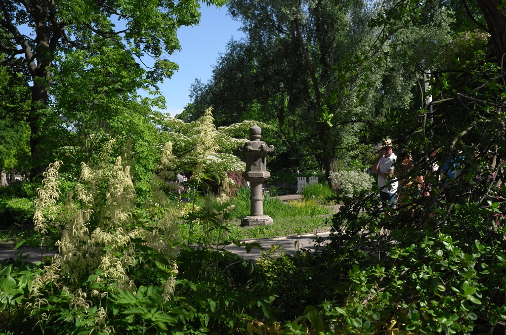 ハンブルク市内の公園にて