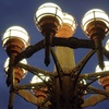 シャンデリアの様な街灯