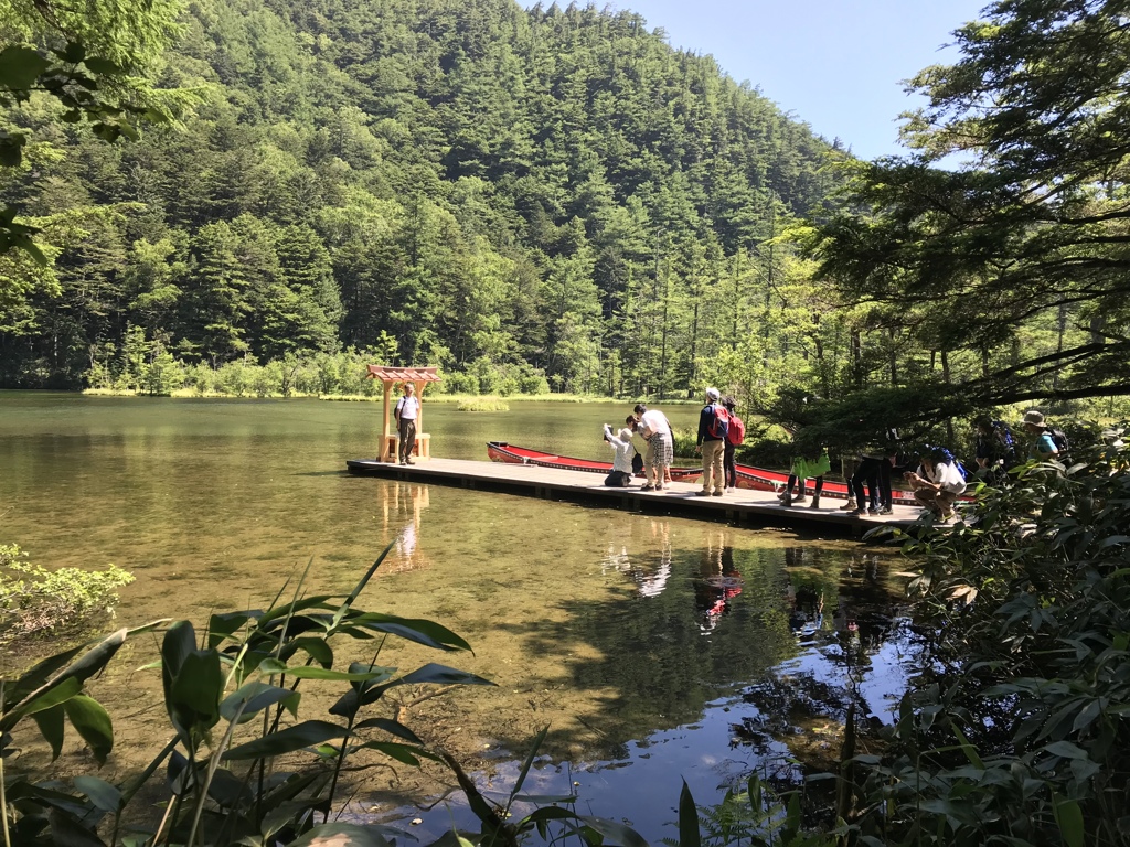 上高地明神池　2018夏