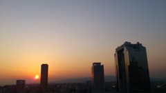 夕暮れ