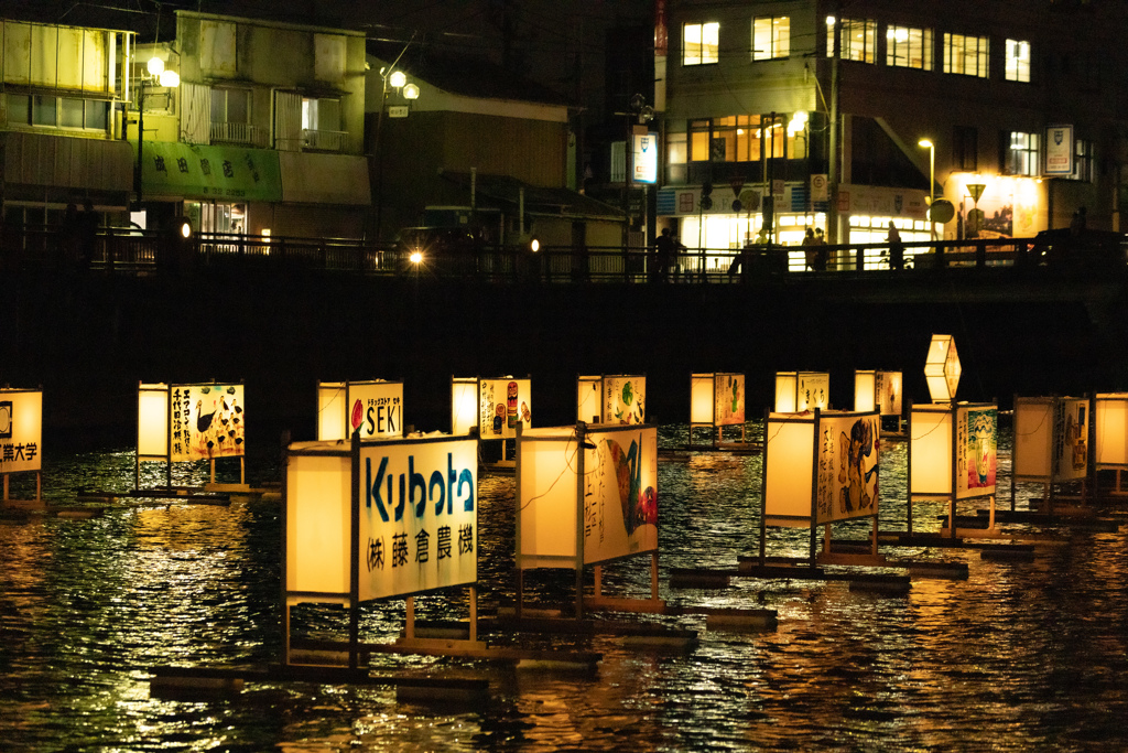 古利根川流灯まつり2