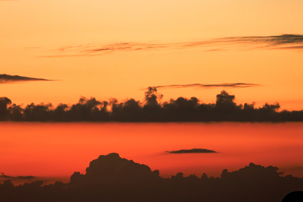 晩夏の夕暮れ