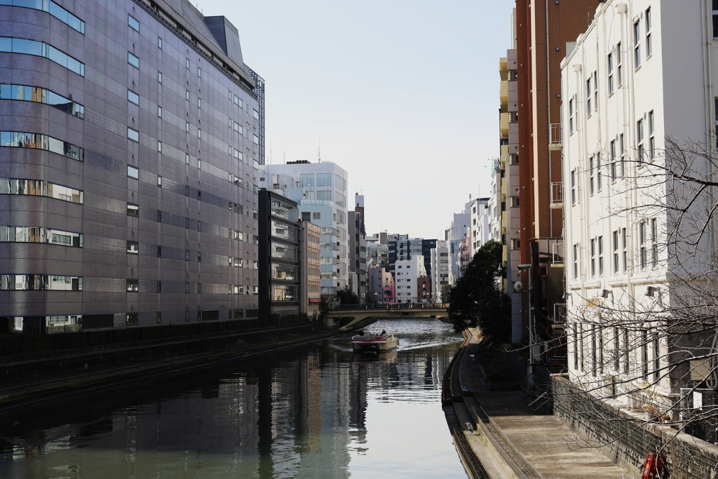 霊岸橋からの新亀島橋