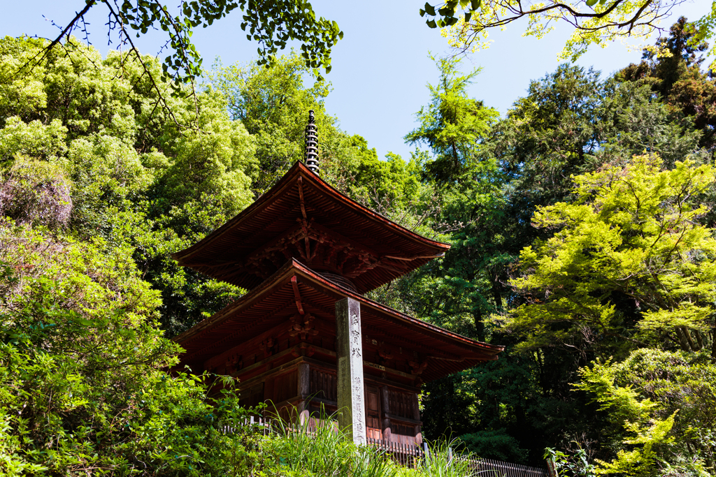 金鑚神社多宝塔