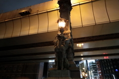 日本橋　麒麟の像